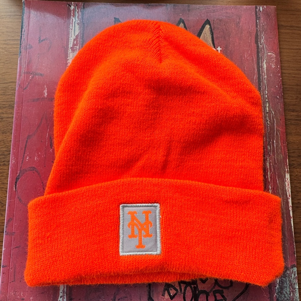 Orange New York Mets Fan Appreciation Beanie SGA 9/21/24 Citi Field